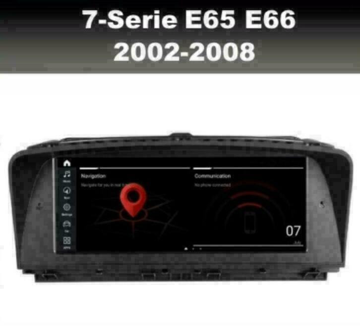 BMW 7 Serie E65 navigatie android 9 wifi dab+ carkit usb, Ophalen of Verzenden, Nieuw