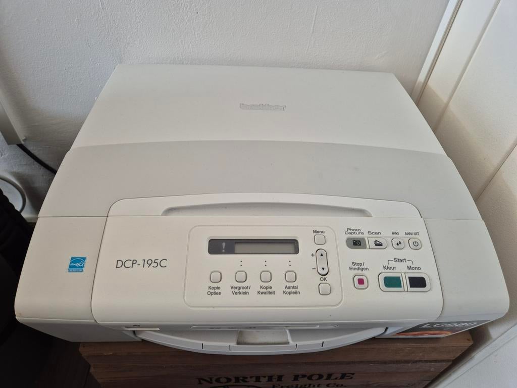 Brother DCP-195C All-in-One Inkjetprinter, Computers en Software, Ophalen, Kleur printen, Gebruikt, Inkjetprinter