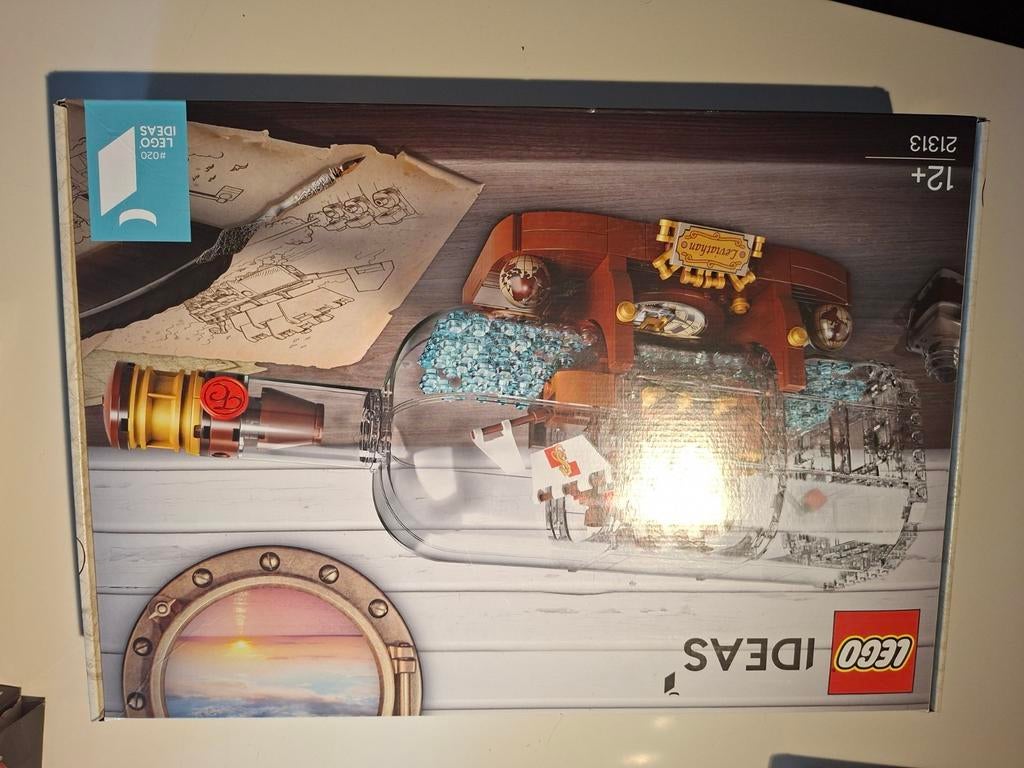 LEGO Ideas 21313 Schip in een Fles, Ophalen of Verzenden, Zo goed als nieuw