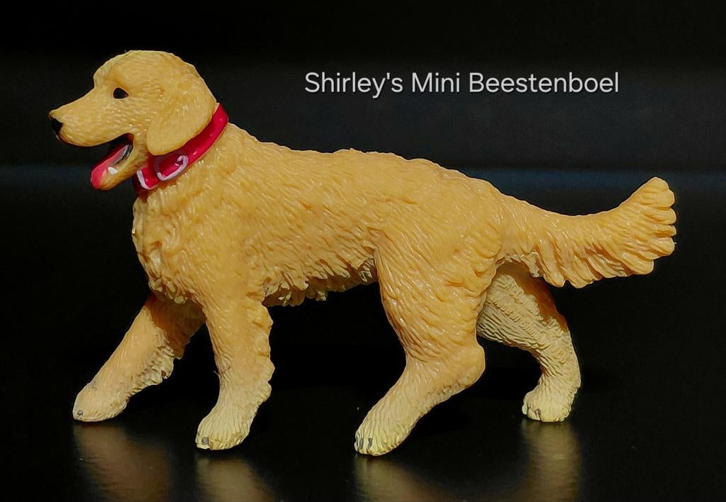 Schleich golden retriever, Ophalen of Verzenden, Zo goed als nieuw, Hond of Kat, Beeldje of Figuurtje