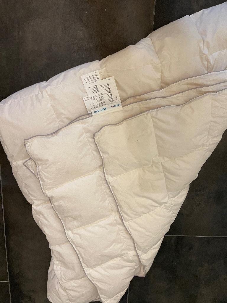 dekbed 2 persoons lit jumeaux 220 240 IKEA Mysa vete, Huis en Inrichting, Slaapkamer | Beddengoed, Wit, Tweepersoons, Ophalen of Verzenden