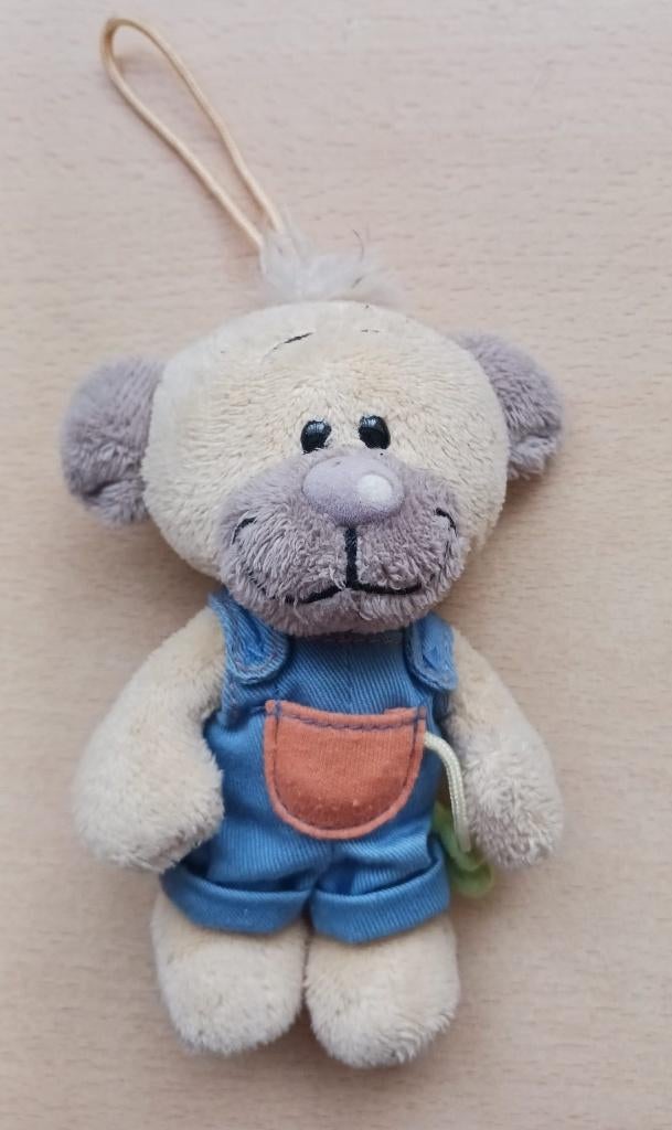 Pimboli met tuinbroek en bloem, Verzamelen, Diddl, Ophalen of Verzenden, Diddl, Zo goed als nieuw, Knuffel