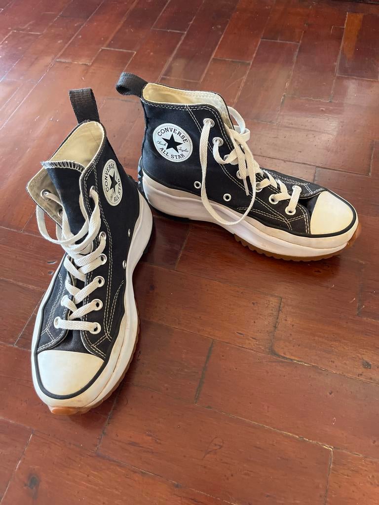 Converse Run Star Hike High - Maat 38,5, Kleding | Dames, Schoenen, Ophalen of Verzenden, Zo goed als nieuw