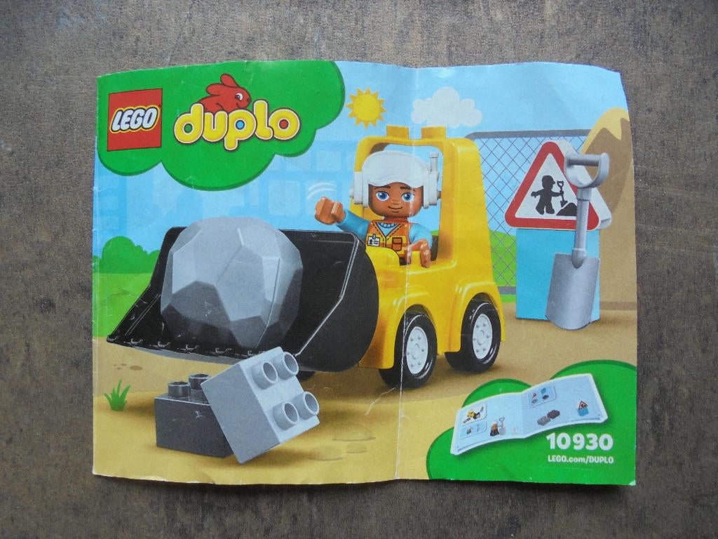 Lego Duplo Building Instruction 10930 (zie foto's), Ophalen of Verzenden, Gebruikt, Losse stenen, Duplo
