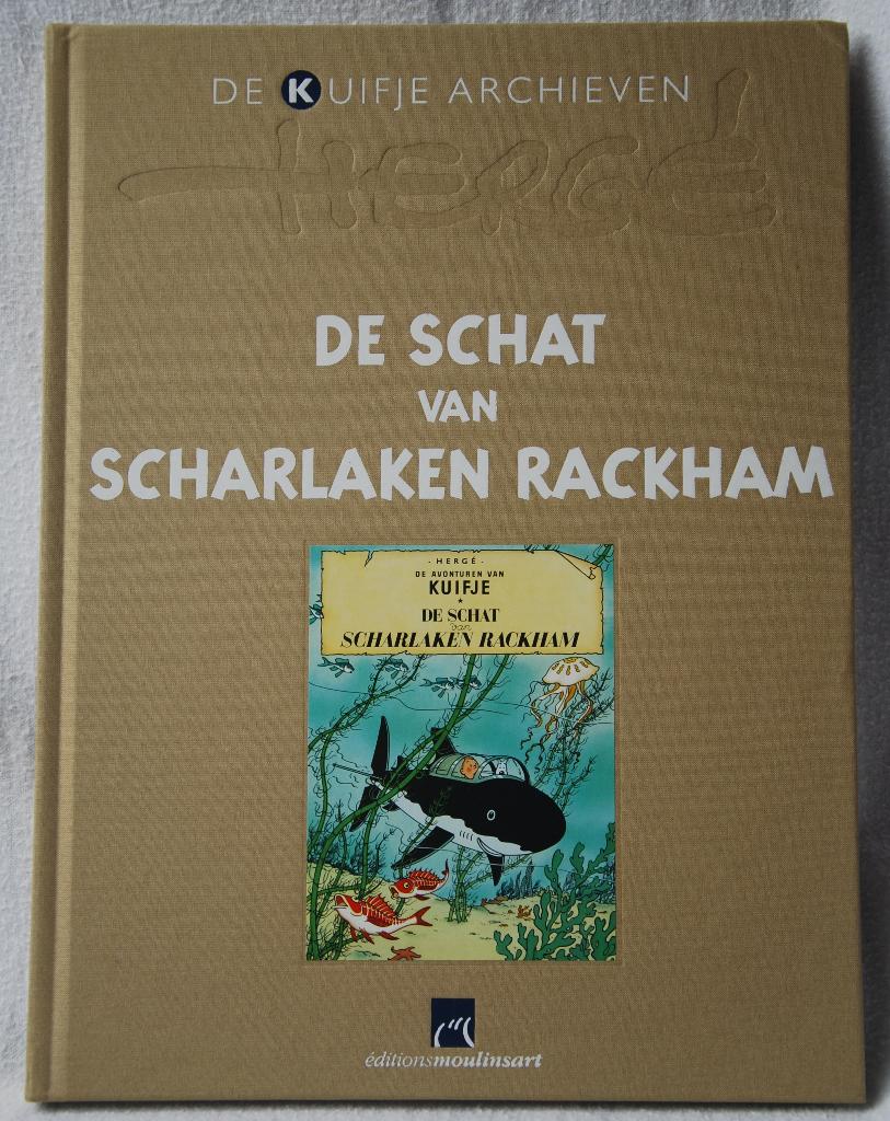 De Kuifje Archieven: De Schat van Scharlaken Rackham, Eén stripboek, Ophalen of Verzenden, Zo goed als nieuw, Hergé