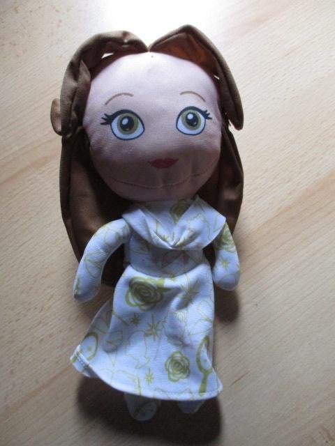 Disney Belle en het Beest Belle pluche 25cm, Ophalen of Verzenden, Assepoester of Belle, Zo goed als nieuw, Beeldje of Figuurtje