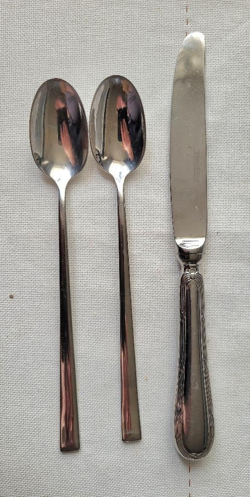 Bestekdelen Villeroy en Boch – Vivo, Hartfilet, Victor e.a., Huis en Inrichting, Keuken | Bestek, Ophalen of Verzenden, Zo goed als nieuw