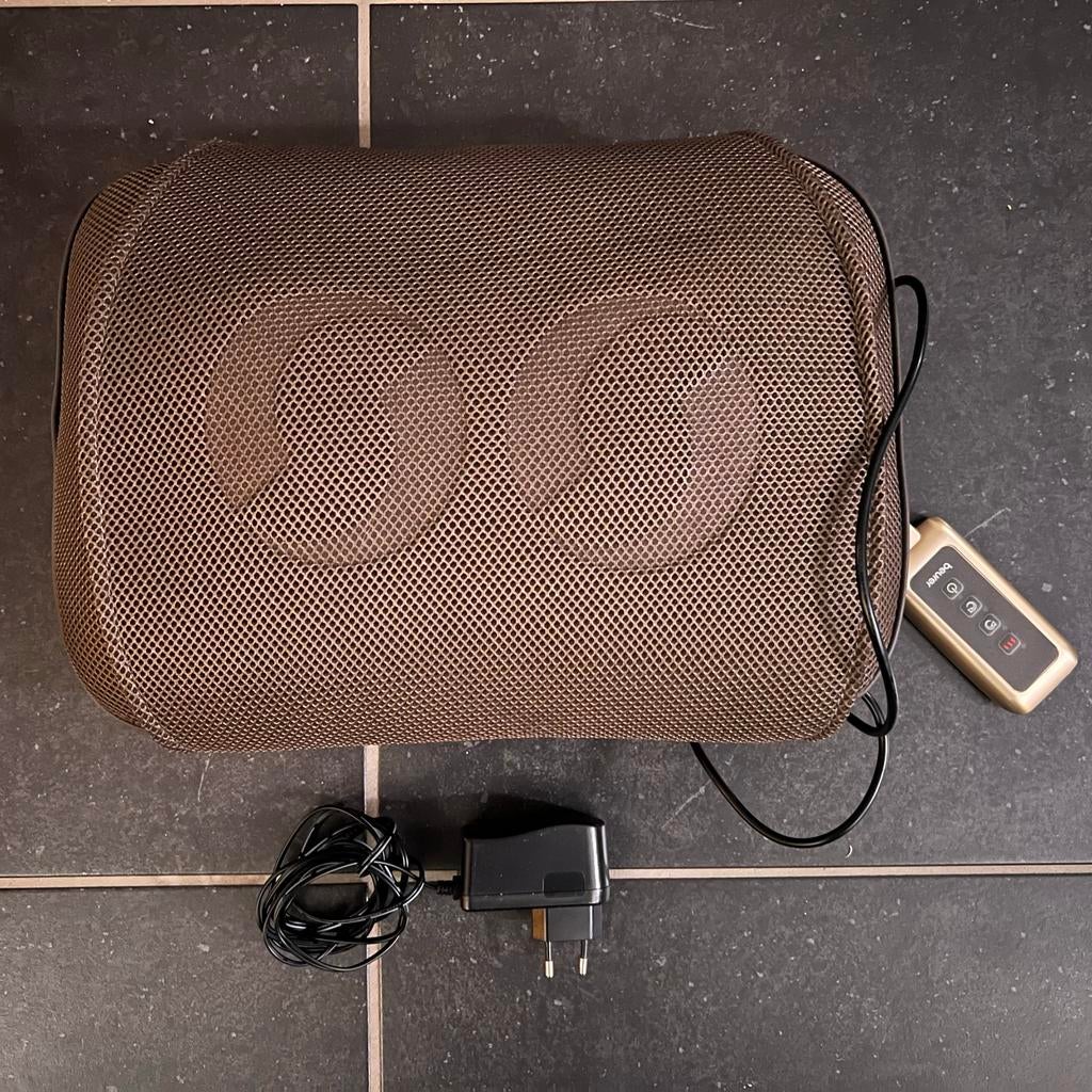 Massagekussen met Infrarood - Rug & Nek, Ophalen of Verzenden, Zo goed als nieuw, Massagestoel of Kussen