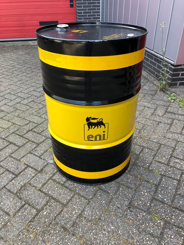 Olievat vuurkorf BBQ leeg hoogte 85 cm, Ophalen, Zo goed als nieuw