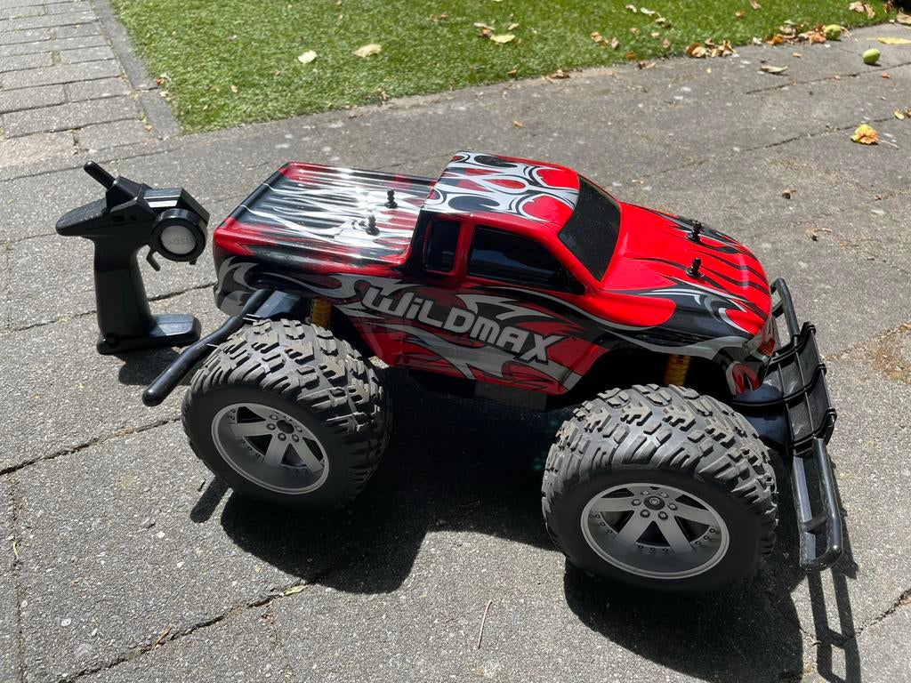 Wildmax Monster Truck - Offroad Plezier! 2 stuks, Hobby en Vrije tijd, Modelbouw | Radiografisch | Auto's, Gebruikt, Auto offroad