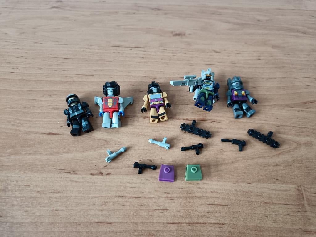 Kreons Transformers minifiguren 5x, Overige generaties, Ophalen of Verzenden, Gebruikt, Autobots
