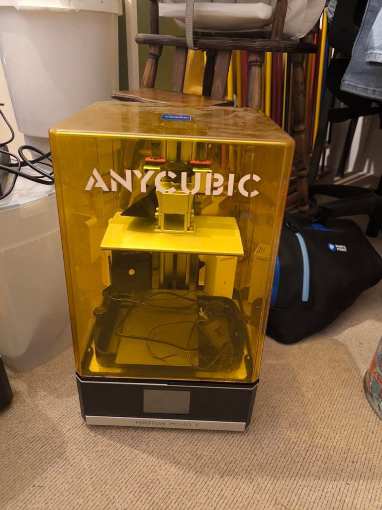 Anycubic Photon Mono X + Wash & Cure - Complete Set resin, Ingebouwde Wi-Fi, Ophalen of Verzenden, Zo goed als nieuw, Anycubic