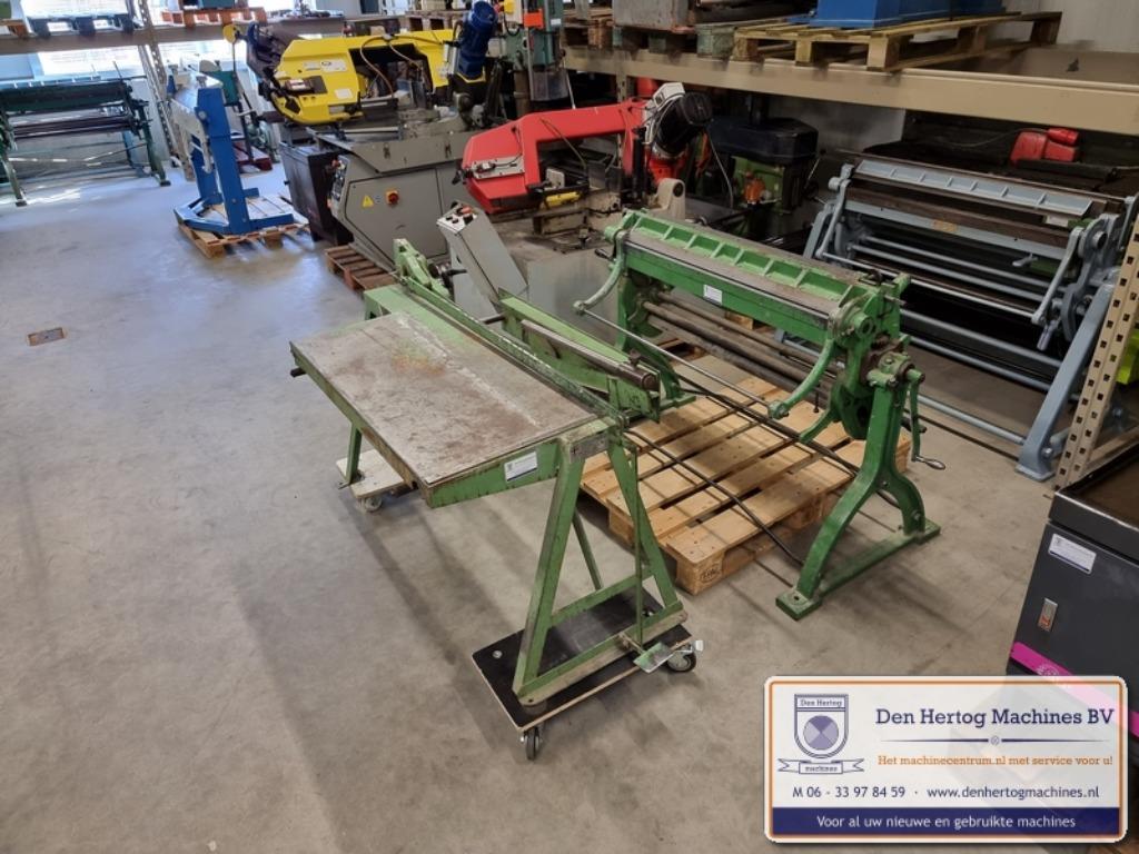 Zinkstraat zelf koper en zinkwerk maken dakgoot deklijst, Ophalen, Gebruikt