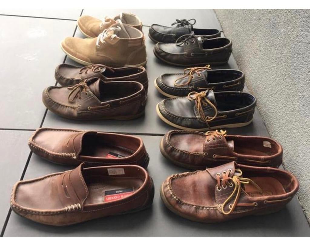 Diverse merken leren heren schoenen maat 41 een paar gratis, Overige kleuren, Overige typen, Ophalen of Verzenden, Zo goed als nieuw