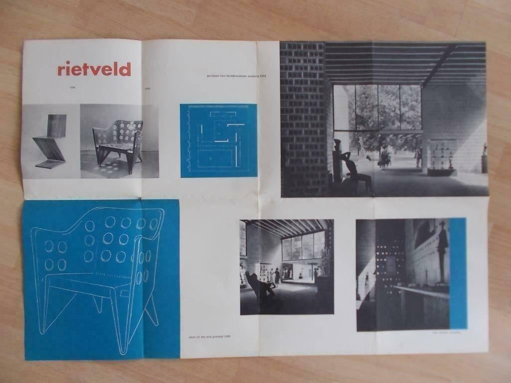 RIETVELD, G. Catalogus 1959 - Rietveld Stedelijk Museum Amst, Ophalen of Verzenden, Gelezen