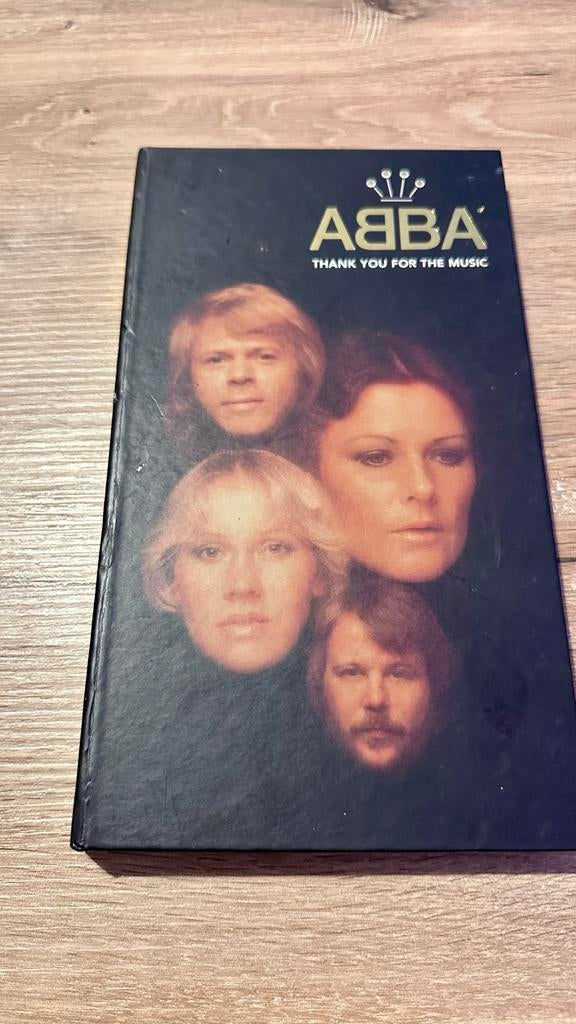 Abba - Thank You For The Music DVD Boek, Ophalen of Verzenden, Gelezen, Artiest