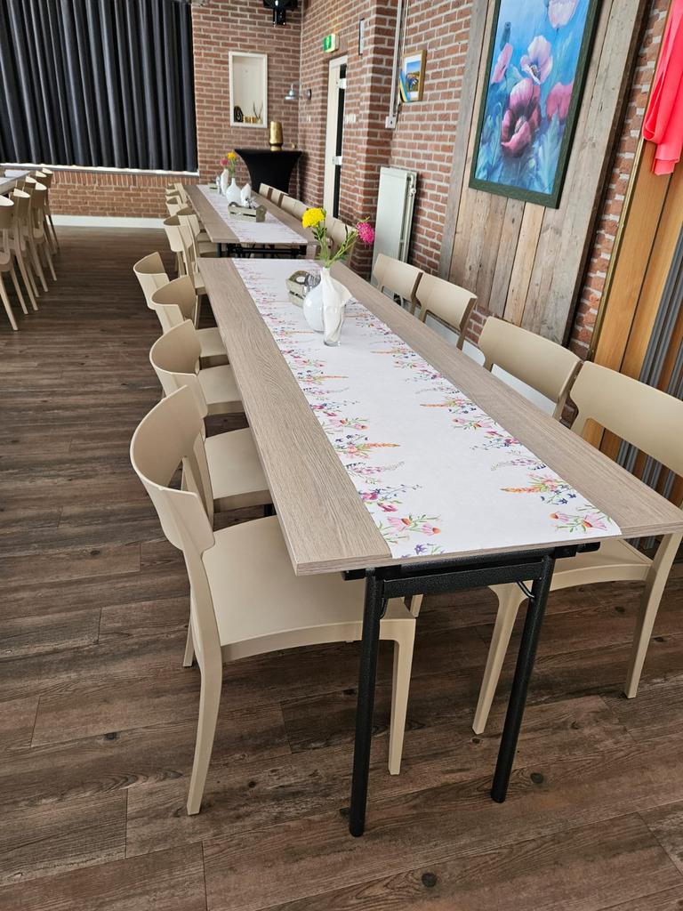 Terras stoelen uit voorraad leverbaar!! Nu 22,49, Tuin en Terras, Ophalen, Nieuw, Kunststof, Stapelbaar