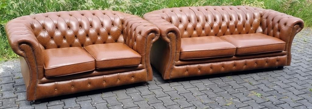 Chesterfield Springvale bankstel 3+2 zit én GRATIS BEZORGD