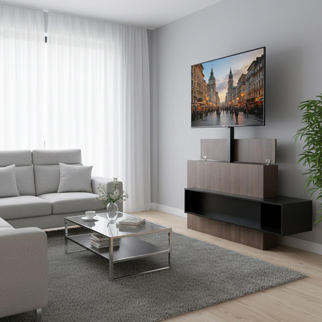 TV Lift Meubel Amsterdam - (32 tot 75 inch) - V.A. € 1950, Ophalen of Verzenden, Nieuw