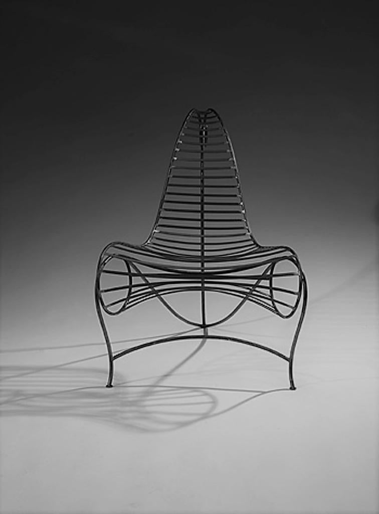 *Spine chair# desing chair naarAndré Dubreuil '80, Ophalen, Zo goed als nieuw, 75 tot 100 cm, Metaal