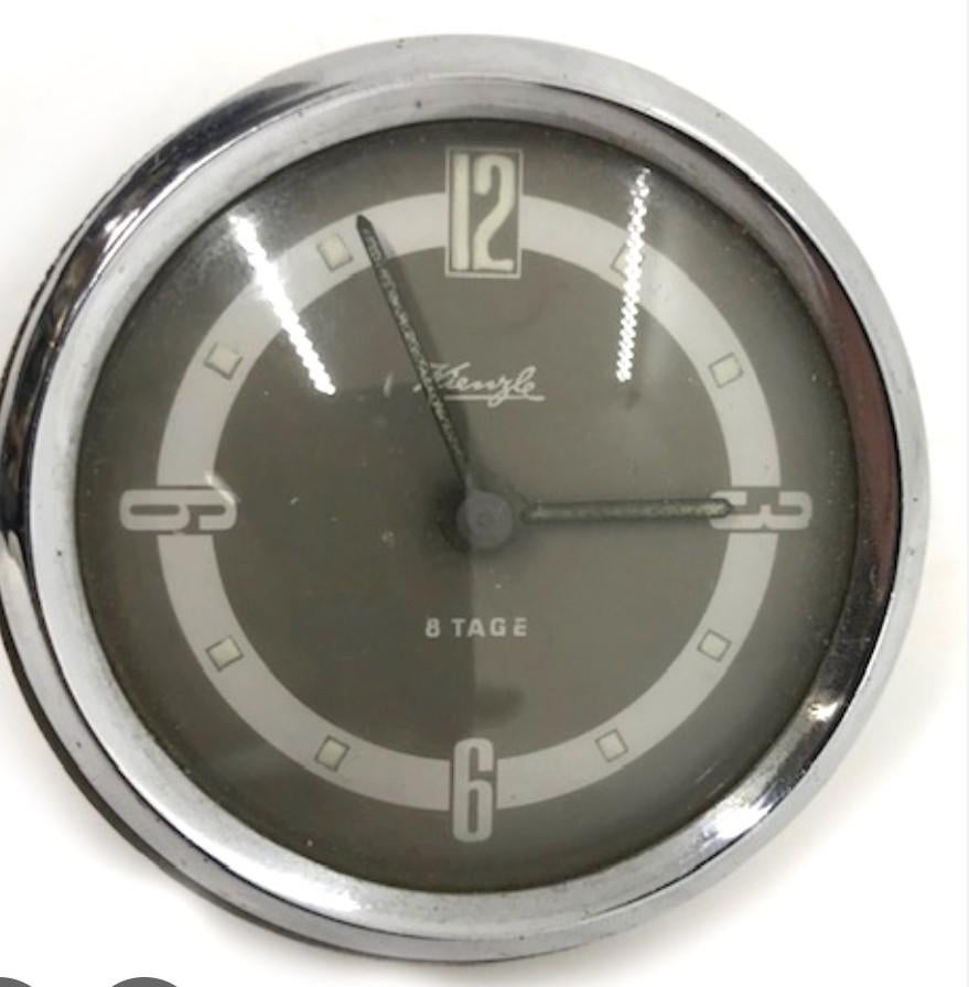 Vintage Kienzle 8-Tage Klok Werkende, Ophalen of Verzenden