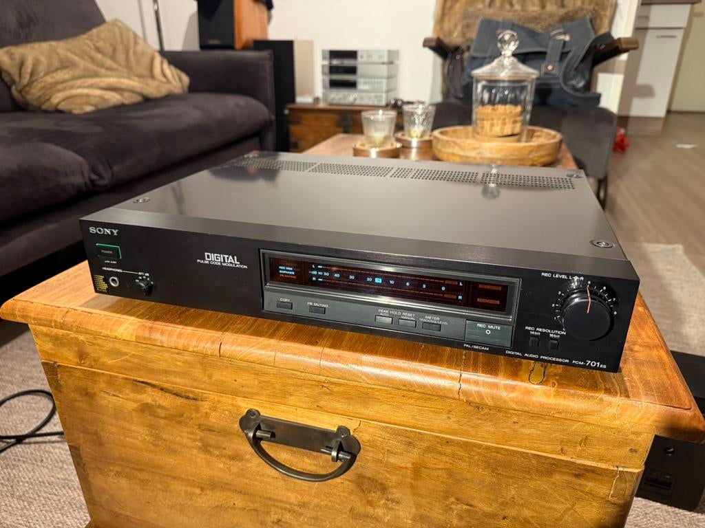 Sony PCM-701ES Digital Audio Processor Pulse Code Modulation, Audio, Tv en Foto, Videospelers, Gebruikt, Overige typen, Ophalen of Verzenden