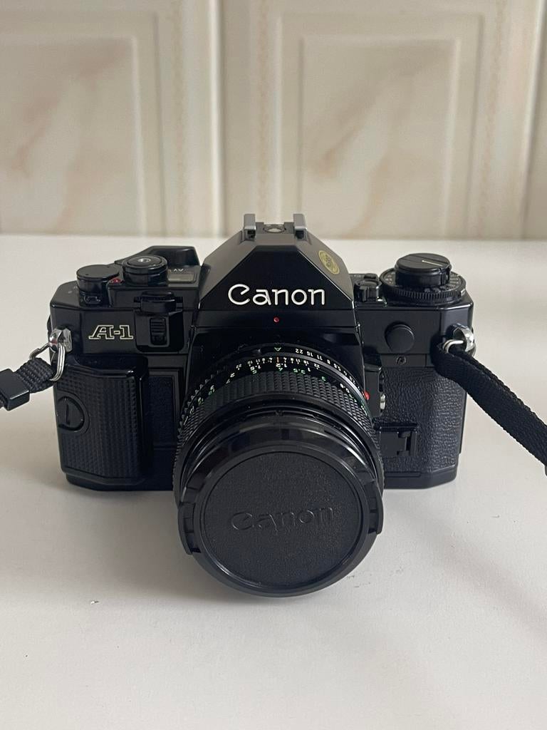 Canon A-1, Ophalen of Verzenden, Zo goed als nieuw, Spiegelreflex, Canon