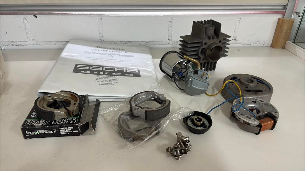 Partij Sachs Nos / Gebruikte delen Alles samen 99€, Overige merken, Diverse, Nieuw, Ophalen of Verzenden