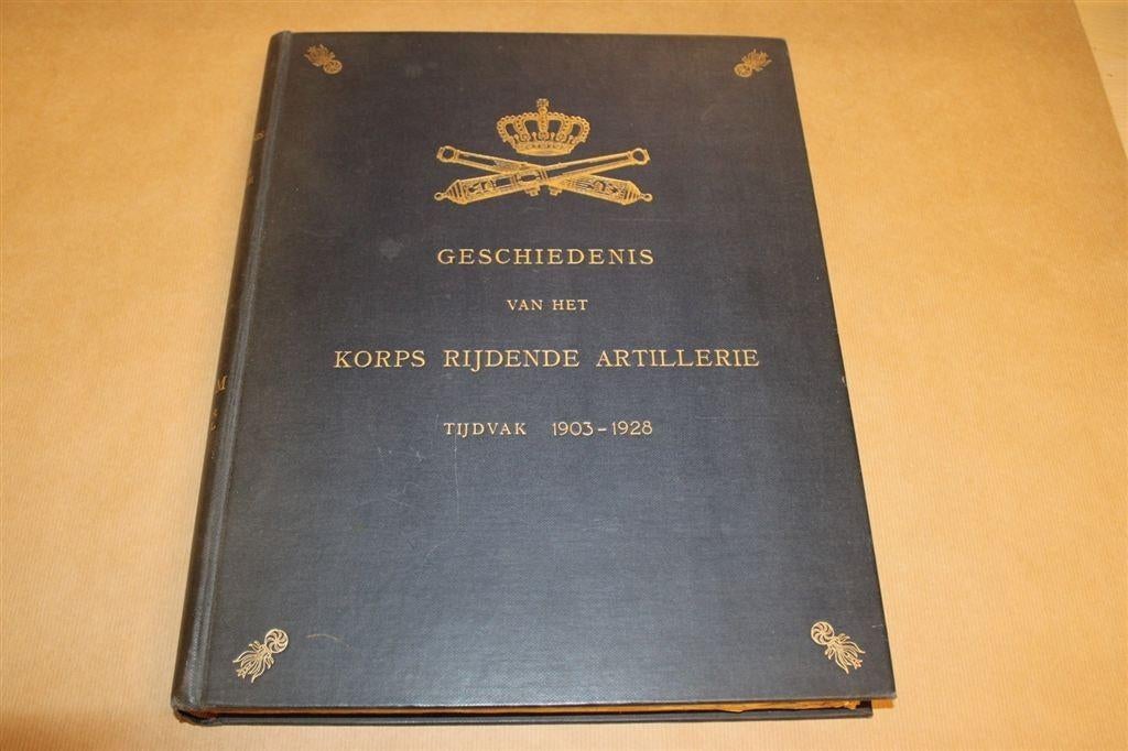 Gesch. Korps Rijdende Artilerie 1928 - Zeldzaam !!, Ophalen of Verzenden, Tweede Wereldoorlog, Zo goed als nieuw, Overige onderwerpen