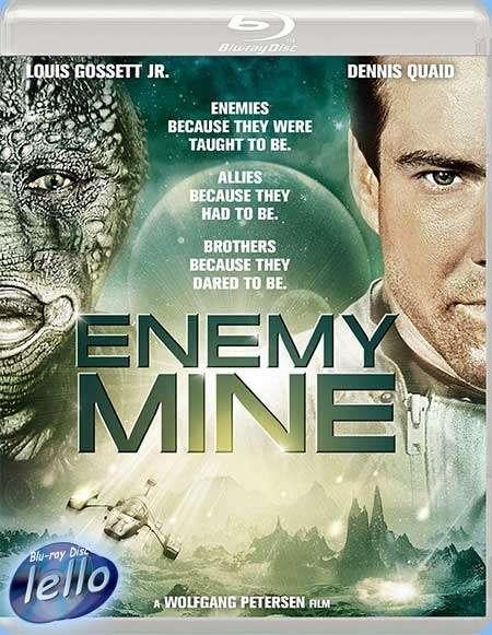 Blu-ray: Enemy Mine (1985 Dennis Quaid, Louis Gossett Jr) UK, Ophalen of Verzenden, Nieuw in verpakking, Science Fiction en Fantasy