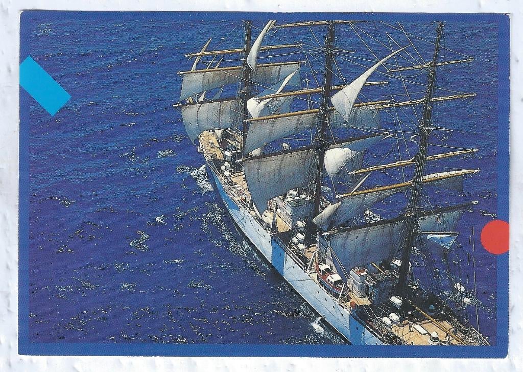 5 ansichtkaarten , Sail Amsterdam 1990, Verzenden, 1980 tot heden, Ongelopen, Voertuig