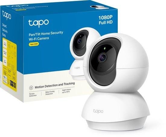 Tapo C200 Beveiligingscamera binnen - 1080P- Full HD, Nieuw, Ophalen of Verzenden, Www.loods56.nl, X