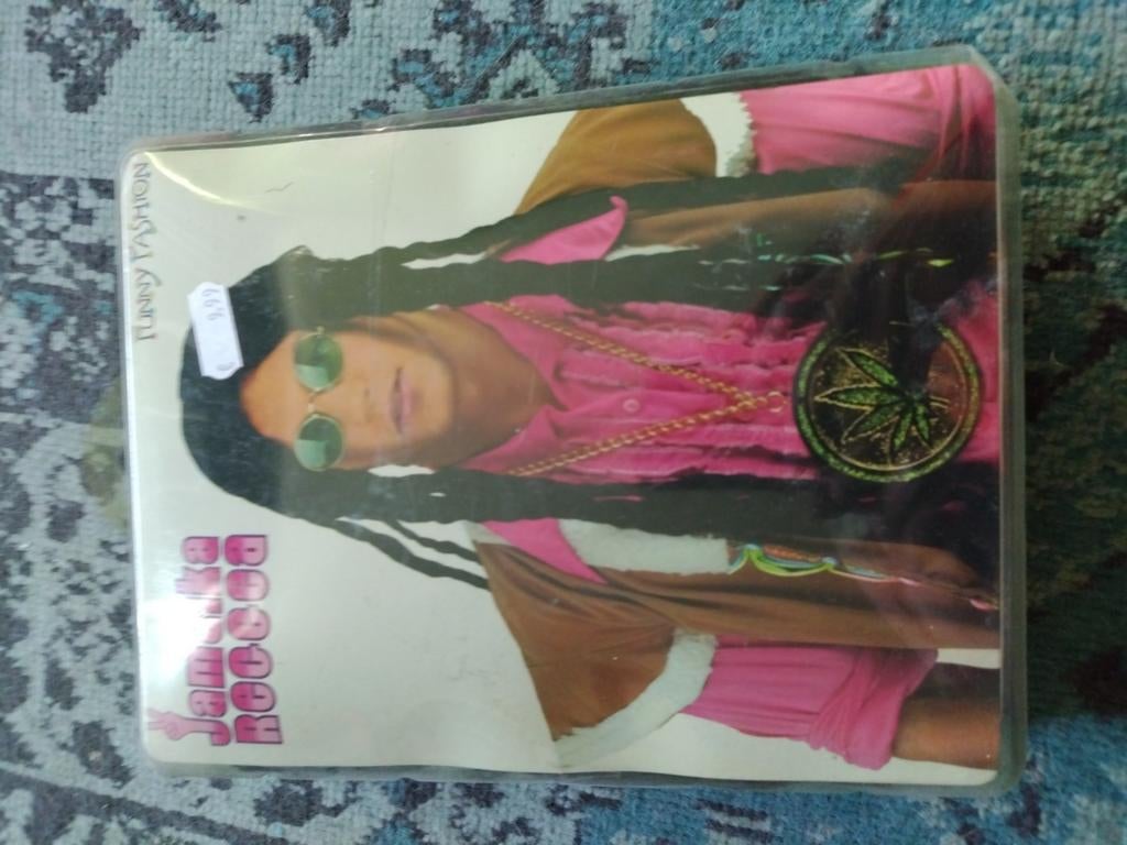 Rasta pruik, Maat 38/40 (M), Carnaval, Nieuw, Ophalen of Verzenden