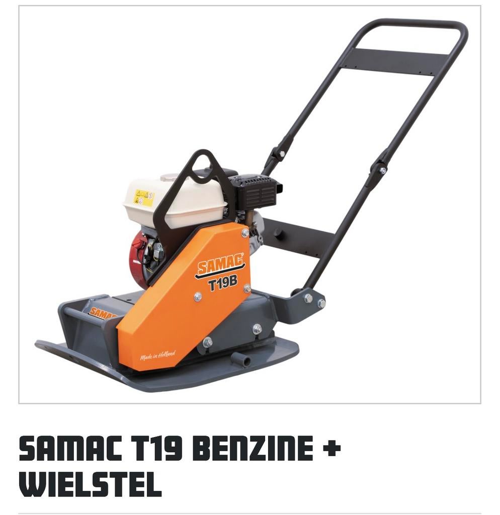 Samac t19 trilplaat NIEUW, Tuin en Terras, Hand-tuingereedschap, Ophalen of Verzenden