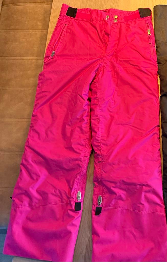 Skibroek roze Kindermaat 12-14 jaar, Kinderen en Baby's, Kinderkleding | Maat 146, Ophalen, Zo goed als nieuw, Meisje, Broek
