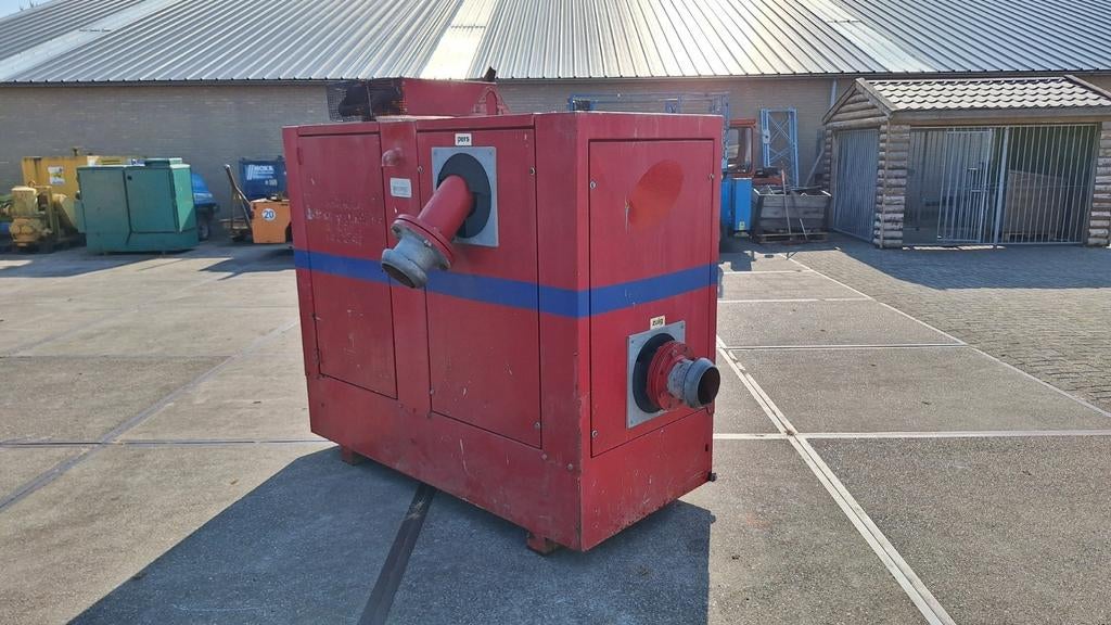 Vuilwaterpomp Hidrostal HDZ125 met Deutz F3L1011, Ophalen