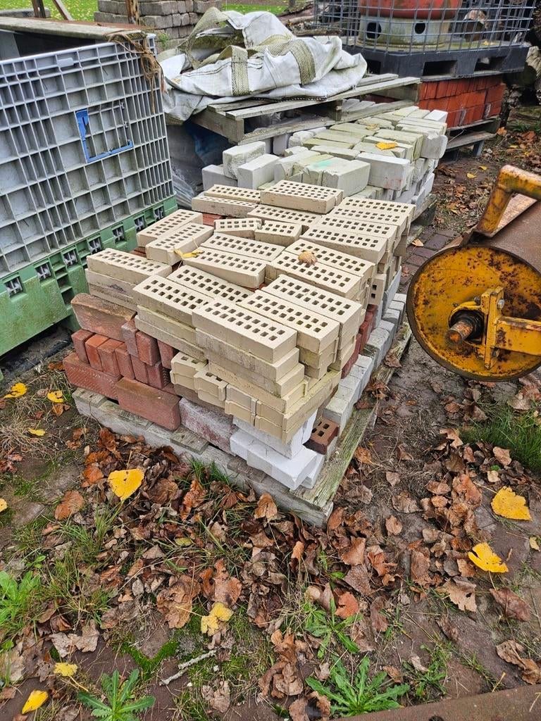 Metselstenen, Doe-het-zelf en Verbouw, Metselstenen, Ophalen of Verzenden, Zo goed als nieuw, Bakstenen