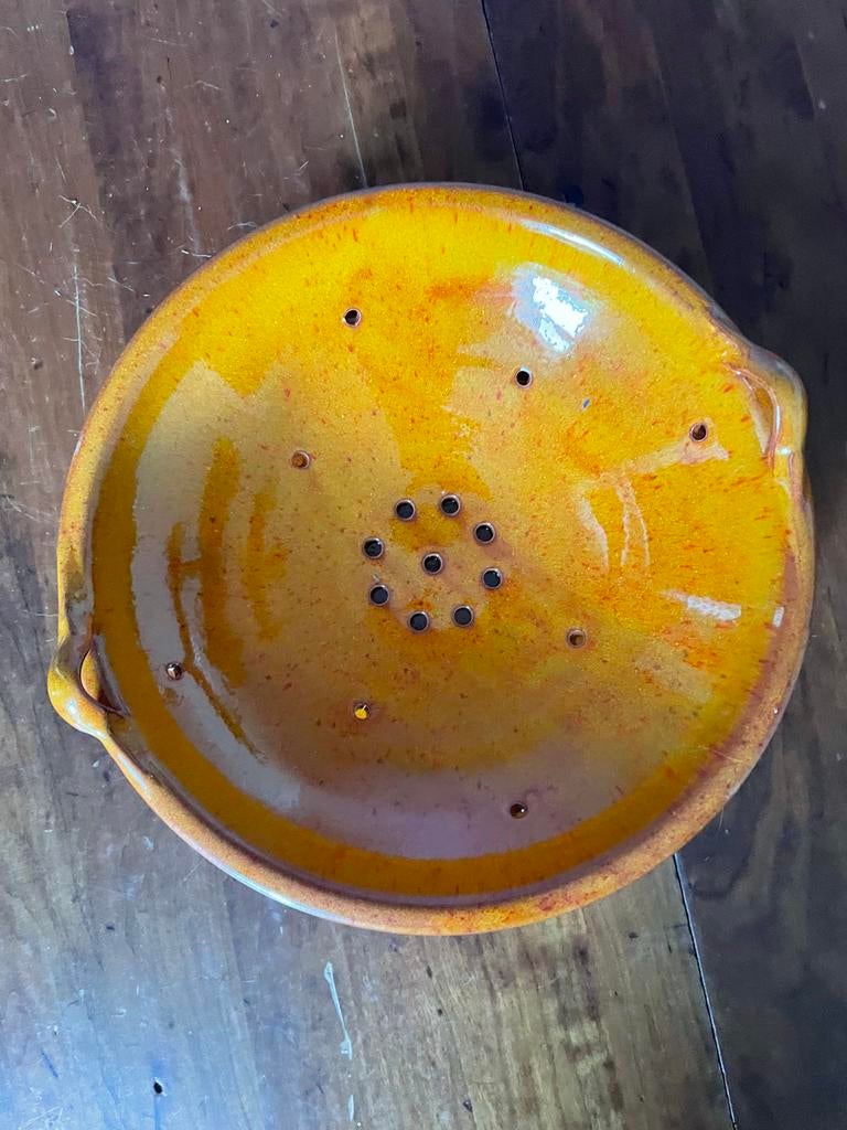 Vintage look Aardewerk Vergiet / fruittest - nieuw, Ophalen