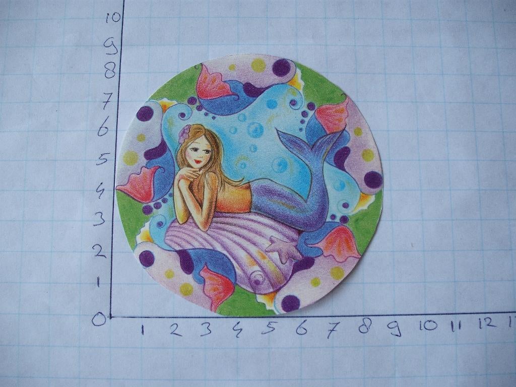 nr. 143 - uitgeknipt 3d plaatje, Hobby en Vrije tijd, Kaarten | Zelf maken, Ophalen of Verzenden, Nieuw, Fantasie, Knipvel