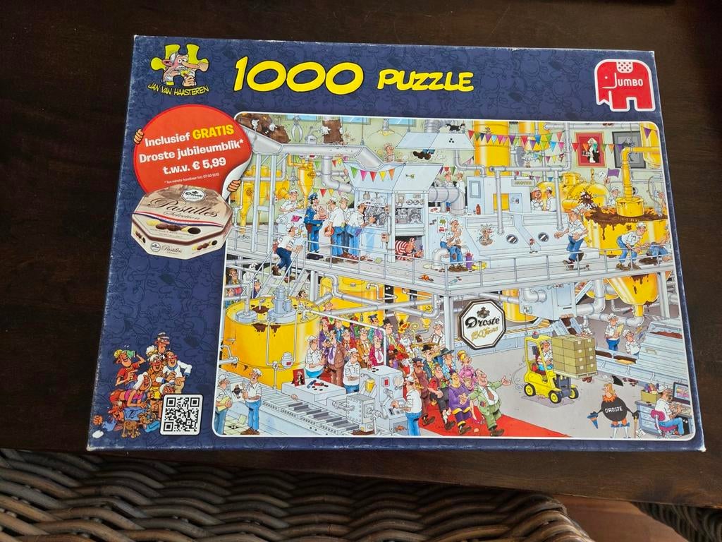 Van Haasteren puzzel, Hobby en Vrije tijd, Denksport en Puzzels, Ophalen, 500 t/m 1500 stukjes, Zo goed als nieuw