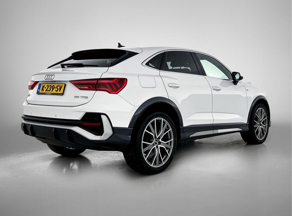 Audi Q3 Sportback 35 TFSI S Edition / 20" Audi Sport velgen, 12 maanden, 4 cilinders, 1505 kg, Wit