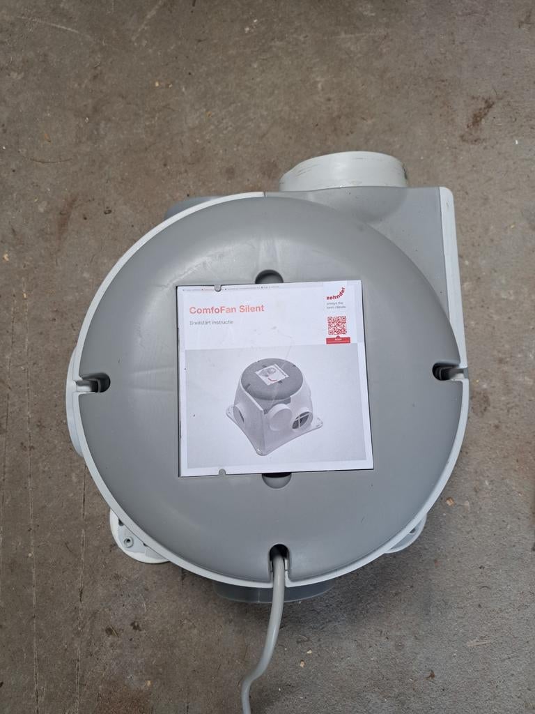Zehnder ComfoFan mvbox / afzuiger uit 08/2024, Doe-het-zelf en Verbouw, Ventilatie en Afzuiging, Ophalen, Afzuiger