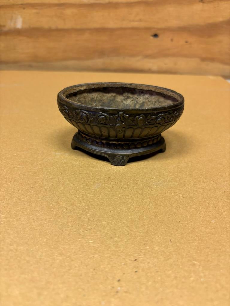 Antiek Schaaltje op Voet - Decoratief, Ophalen of Verzenden