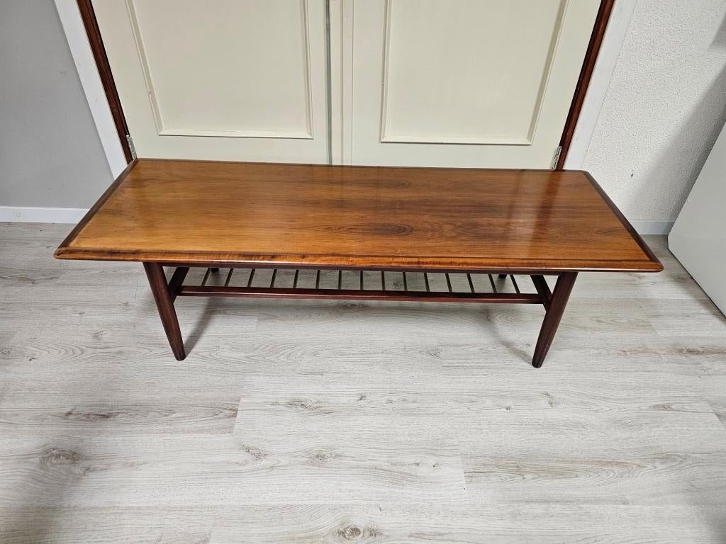 Vintage salontafel palissander voor €250,-!, Huis en Inrichting, Woonaccessoires | Overige, Gebruikt, Ophalen