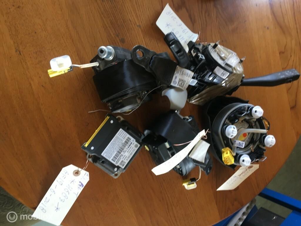 Airbagset Volkswagen Caddy Maxi III GP ('10-'15), Gebruikt, Ophalen of Verzenden