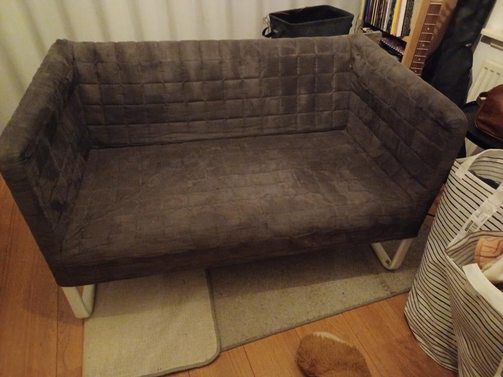 IKEA Knopparp 2-zits bankje., Ophalen, Gebruikt, Modern, Scandinavisch, Tweepersoons