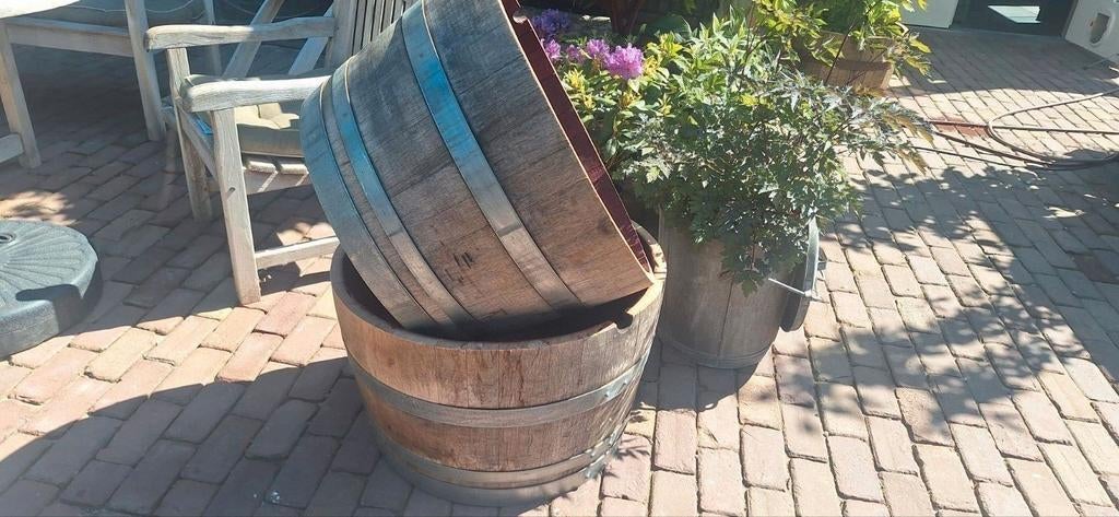 Wijnvaten whiskyvaten bloembak 70€, Ophalen of Verzenden, Overige soorten, Halfschaduw