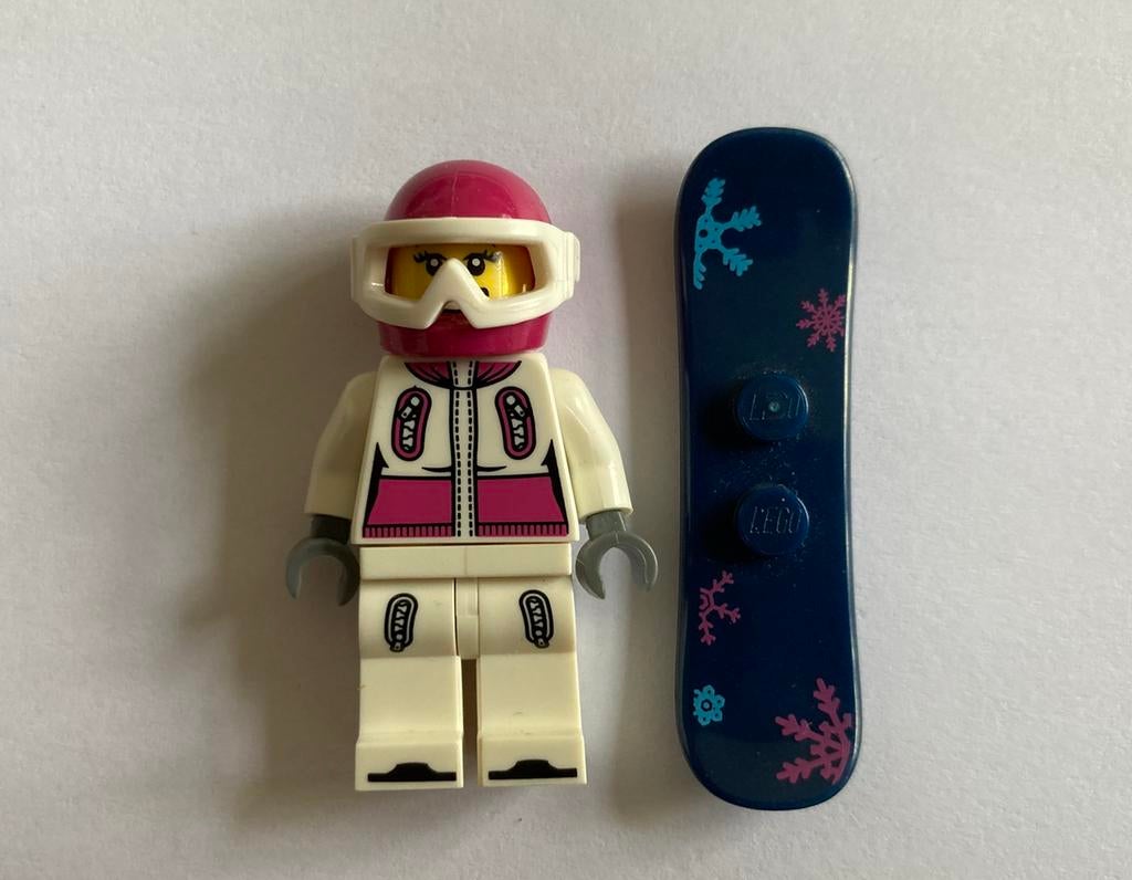 Lego Snowboardster serie 3 minifigures minifiguren minifigs, Ophalen of Verzenden, Zo goed als nieuw