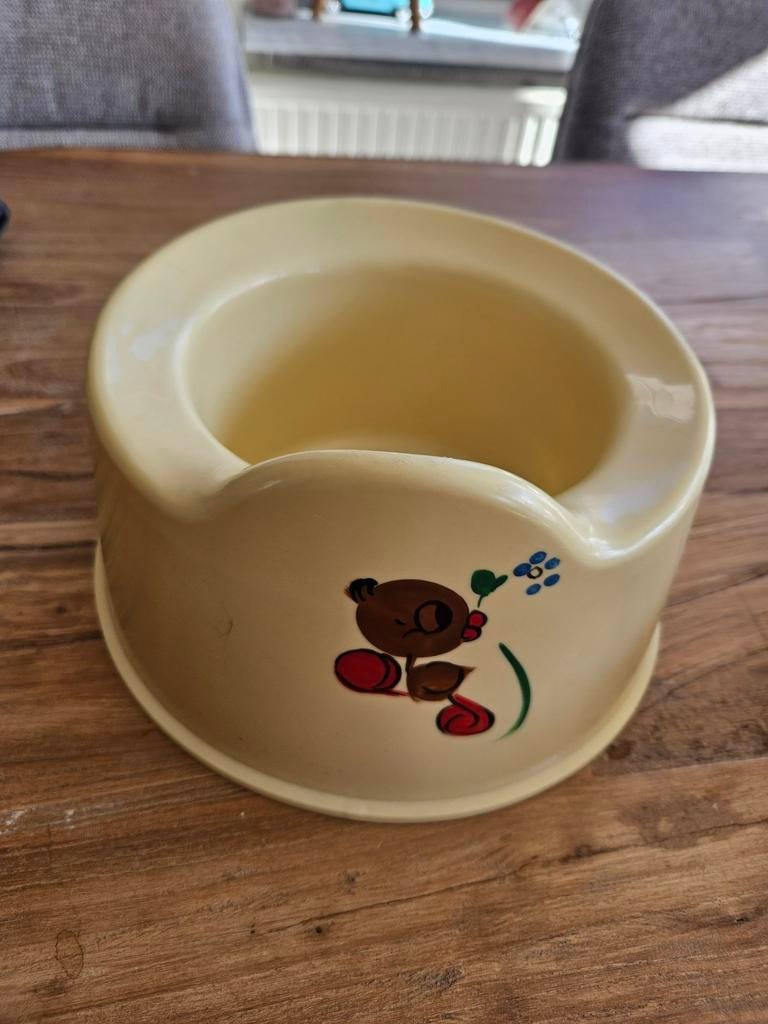 Vintage retro plas wc potje, Kinderen en Baby's, Badjes en Verzorging, Verzenden, Overige typen