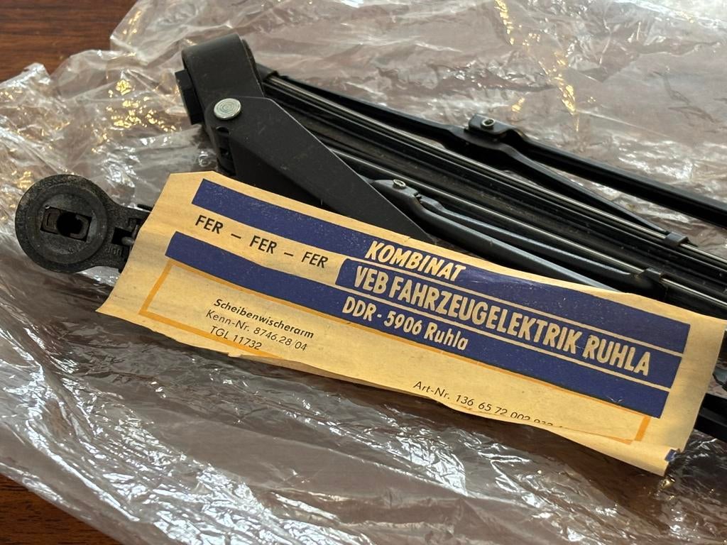 Trabant 601 ruitenwisser set NIEUW !!!, Auto-onderdelen, Ophalen of Verzenden, Nieuw